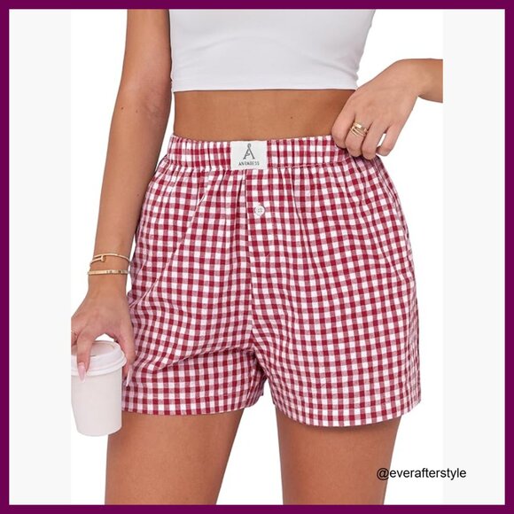 Other - 100% Rayon Boxer Shorts for Women Loose Fit Pajama Bottoms